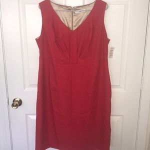 Red Tahari Dress